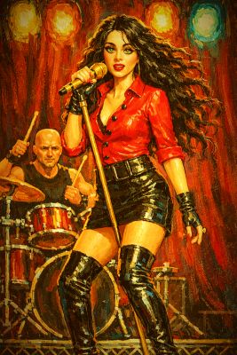 Photos of Nature and Beauty: Beautiful Rock Singer #Beauty