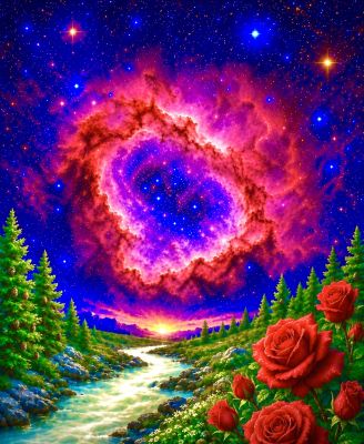 Pictures of the Holy Book: Rosette Nebula ✨ #Salvation