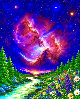 Pictures of the Holy Book: Orion Nebula ✨ #Salvation
