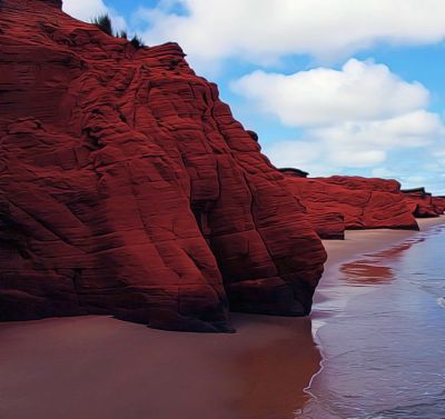 Beach: Red Beach :ping_pong: