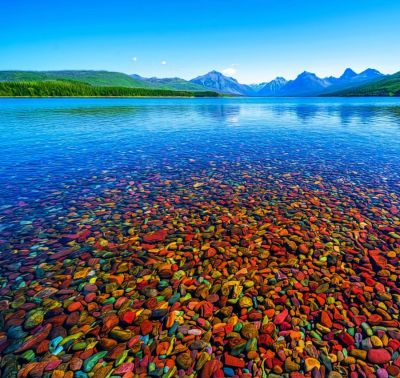 Photos of the day: Lake McDonald #lake #nature #stones