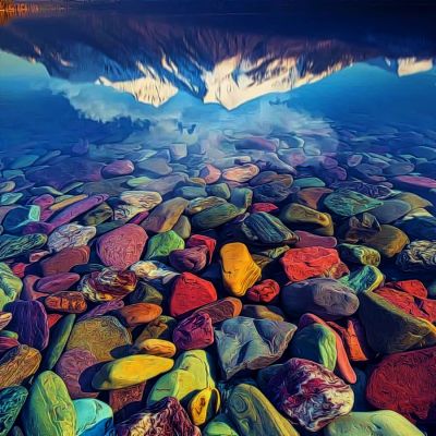 Photos of the day: Lake McDonald #lake #nature #stones