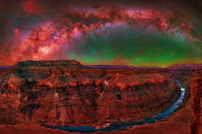 Photos of the day: Milky Way & Grand Canyon #MilkyWay #GrandCanyon