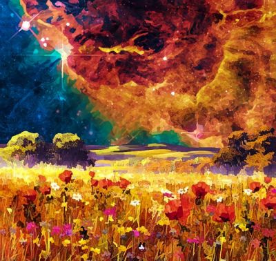 NFT: Heavenly flowers #NFT